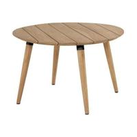 Hartman Sophie Studio Teak tuintafel Ø 120 cm, met zwart detail - thumbnail