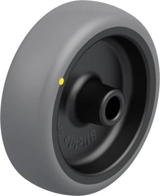 Blickle TPA 102/12G-ELS Wiel met hoog draagvermogen Wieldiameter: 100 mm Draagvermogen (max.): 70 kg 1 stuk(s)