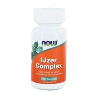 NOW IJzer Complex Tabletten - thumbnail