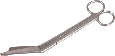 Verbandschaar RVS 200 mm (zonder kartelrand)