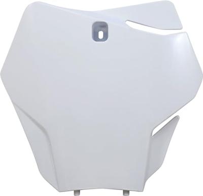 UFO PLAST startnummerbord start number plate ufo gasgas white