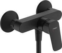 Hansgrohe Logis ééngreeps douchemengkraan opbouw, mat zwart - thumbnail