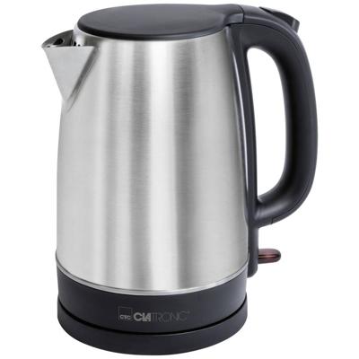 Clatronic WKS 3766 waterkoker 1,7 l 2200 W Zwart, Roestvrijstaal