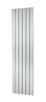 Plieger Cavallino Retto designradiator verticaal enkel middenaansluiting 1800x450mm 910W mat wit 7252972 - thumbnail