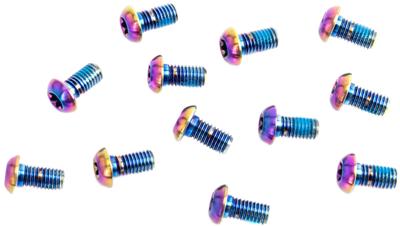 SRAM boutenset screw set rainbow colours