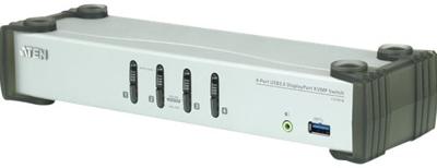 Aten 4-poorts USB 3.0 DisplayPort KVMP™-schakelaar (kabels meegeleverd)