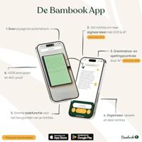 Notitieboek Bambook Original Tropical A5 lijn 40 pagina&apos;s uitwisbaar - thumbnail