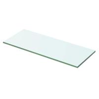 Wandschap transparant 50x15 cm glas - thumbnail