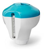 Intex 2-in-1 chloordrijver met thermometer - thumbnail