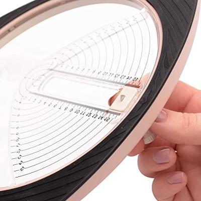 Vaessen Creative • cirkelsnijder ø15cm incl. 3 reservemesjes roze