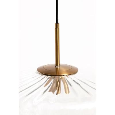 Light & Living HanglampPleat goud Ø30cm - 2971996 - thumbnail