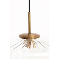 Light & Living Hanglamp 'Pleat' Glas, 30cm, kleur Transparant - thumbnail