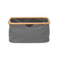 Brabantia wasmand opvouwbaar 40 liter pepper black - thumbnail