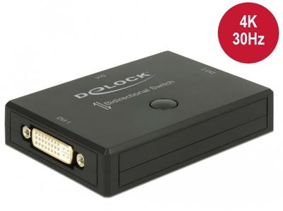 DeLOCK DVI 2 - 1 Switch bidirectional 4K 30 Hz dvi switch DeLOCK DVI 2 - 1 Switch bidirectional 4K 30 Hz dvi switch