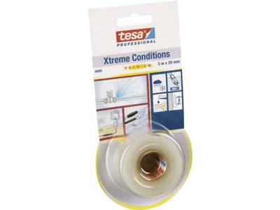 tesa PREMIUM 04600-00000-00 Afdichtingstape tesa Professional Xtreme Conditions Transparant (l x b) 3 m x 25 mm 1 stuk(s)