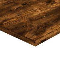 Wandschappen 4 st 60x40x1,5 cm bewerkt hout gerookt eikenkleur - thumbnail