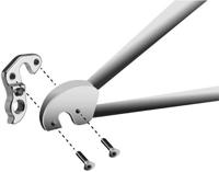 UNION schaltauge dropout hg-212 incl. screws - thumbnail