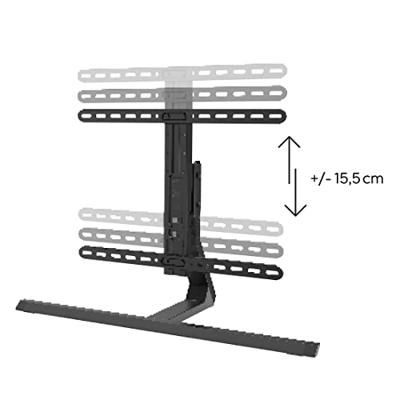 Hama TV-Standfuß, schwenkbar, neigbar, höhenverstellbar, 165 cm (65) bis 40 kg TV-voet Kantelbaar, Zwenkbaar 81,3 cm (32) - 165,1 cm (65) In hoogte verstelbaar