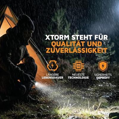 Xtorm - Oplaadbare Zaklamp Powerbank 10.500 mAh