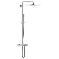 GROHE Rainshower Cosmopolitan Douchesysteem Met Thermostaat Chroom - thumbnail