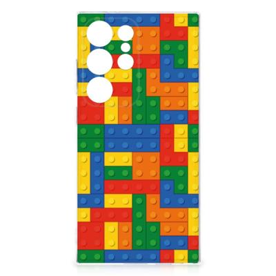 Samsung Galaxy S24 Ultra | TPU bumper | Blokken Samsung Galaxy S24 Ultra | TPU bumper | Blokken