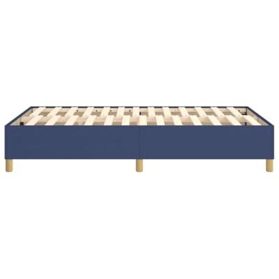 Bedframe zonder matras 120x200 cm stof blauw