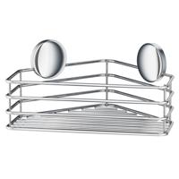 Smedbo Beslagsboden hoekdouchemand - 25x7x20cm - zelfklevend - RVS Gepolijst Edelstaal B1201 - thumbnail