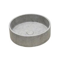Ideavit Ora Waskom 39x12cm rond concrete beton beige 290296-D1 - thumbnail