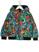 Kenzo Kids Reversible Down Dragon jacket - Black - thumbnail