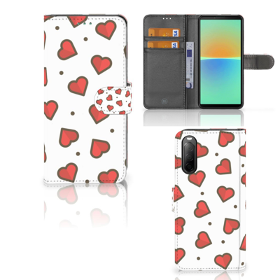 Sony Xperia 10 IV | Telefoon Hoesje | Hearts