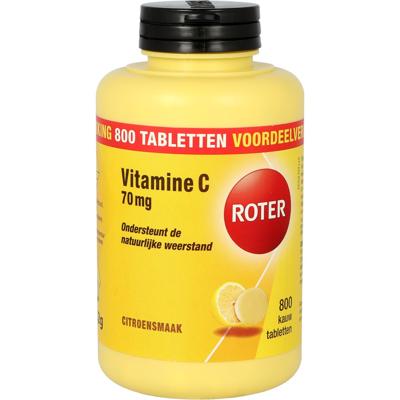 Roter Vitamine C 70mg Kauwtabletten Roter Vitamine C 70mg Kauwtabletten