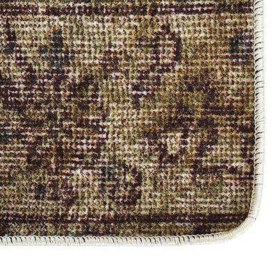 VidaXL Vloerkleed wasbaar anti-slip 120x170 cm patchwork meerkleurig