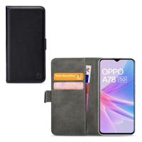 Mobilize Classic Gelly Wallet Book Case OPPO A78 5G Black - thumbnail