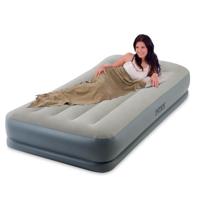 Intex luchtbed Dura Beam Pillow Mid-Rise 99 x 191 cm PVC grijs - thumbnail