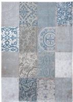 Louis de Poortere - 8981 Vintage Patchwork Bruges Blue - 280x360 cm Vloerkleed - thumbnail