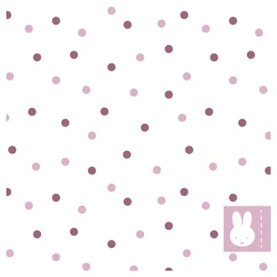Haza Witbaard Servetten nijntje roze, 20st.