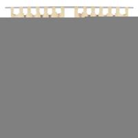 VidaXL Micro-satijnen gordijnen met lussen 140x175 cm beige 2 st - thumbnail