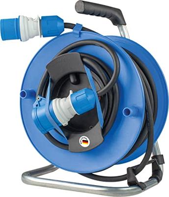 Schwabe CEE Camping Verlenghaspel 230V Neopreen H07RN-F 3x2,5 16A IP44 25m