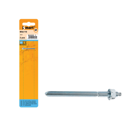 pgb-Europe SMART | Ankerstang 5.8 M10x130 Zn SM00AS001100130H