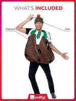 Kerst pudding kostuum - thumbnail