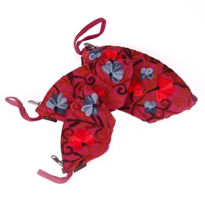 Ari 12 Amy Make-Up Tassen Rood (Set van 3) Ari 12 Amy Make-Up Tassen Rood (Set van 3)