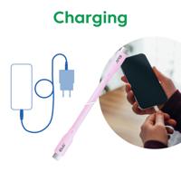 Club3D Lifestyle USB-C kabel PD 240W, 20Gbps | 2m | roze - thumbnail
