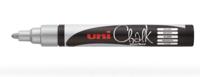 Krijtstift Uni-ball chalk rond 1.8-2.5mm zilver - thumbnail