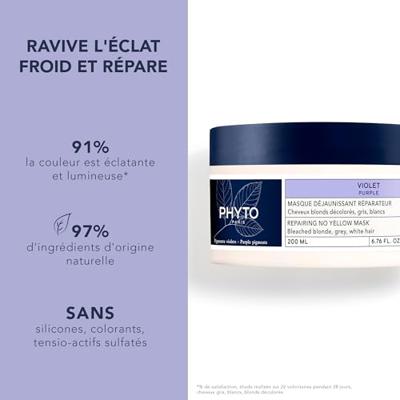 Phyto Phytoviolet Anti-Yellowing Mask 200 ml Maskers - thumbnail