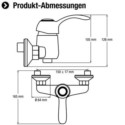 Cornat 3072 Luca 1Gr-Mengkraan Douche Ch - LU3