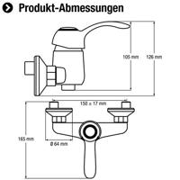 Cornat 3072 Luca 1Gr-Mengkraan Douche Ch - LU3 - thumbnail