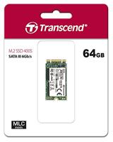 Transcend 400S SATA M.2 SSD 2242 harde schijf 64 GB M.2 SATA 6 Gb/s - thumbnail