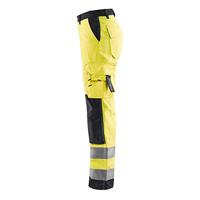 Blåkläder Dames werkbroek High-Vis zonder spijkerzakken 71551811 | High-Vis Geel/Zwart | Maat 46 - 7330509502235 - thumbnail