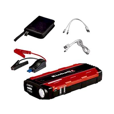 Einhell Snelstartsysteem CE-JS 8 1091511 Starthulpstroom=200 A 2x USB-contact, Startmodus ook zonder voertuigaccu, Laadtoestandweergave