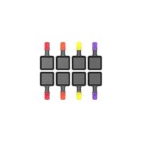 FAGOR - FG816 3-in-1 combinatie wisser + fondue + grill - 1100W - 1,5L capaciteit - 8 poelons + 6 fondue picks - thumbnail